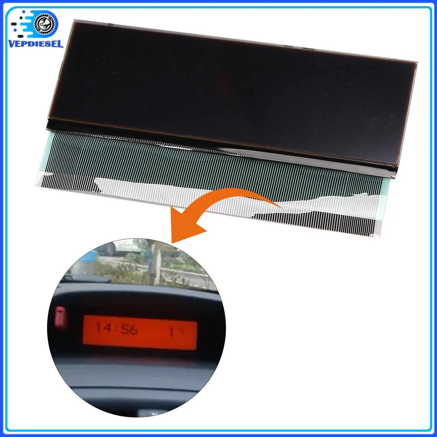 

1 шт. автомобильный центральный навигатор ЖК-дисплей для Peugeot 206 307 Citroen C5 Xsara Picasso автозапчасти для интерьера