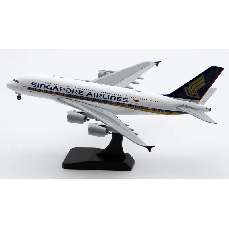 Avión de aleación coleccionable, regalo JC Wings 1:400 Singapore Airlines "StarAlliance" AIRBUS A380, modelo Jet de avión fundido a presión 9V-SKU