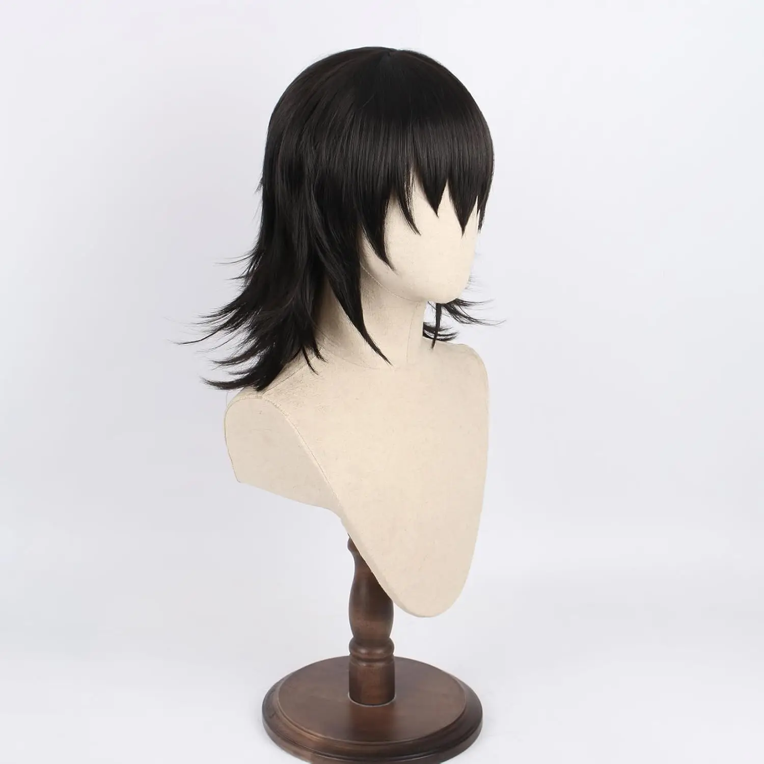 Costume Party Short Makomo Anime Wigs for Halloween Cosplay Womens Cosplay Outfit Wig Synthetic Wigs