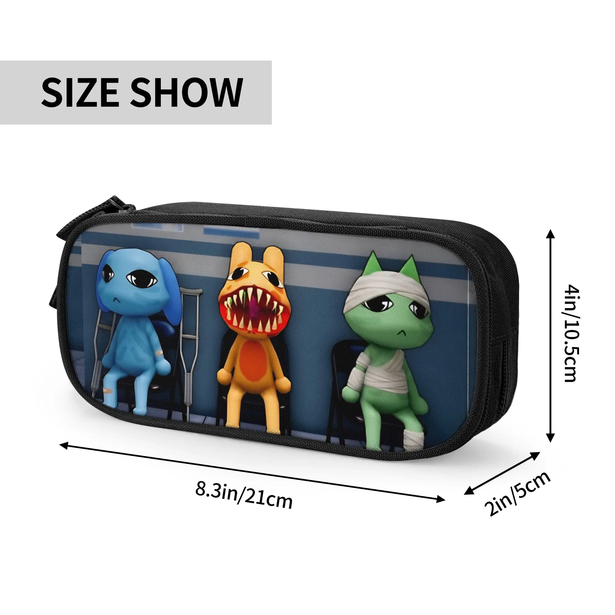 Animals Hospitals Horror  Pencil Cases Classic  Pen Box Bags for Student Big Capacity School Supplies Gifts Pencil Box