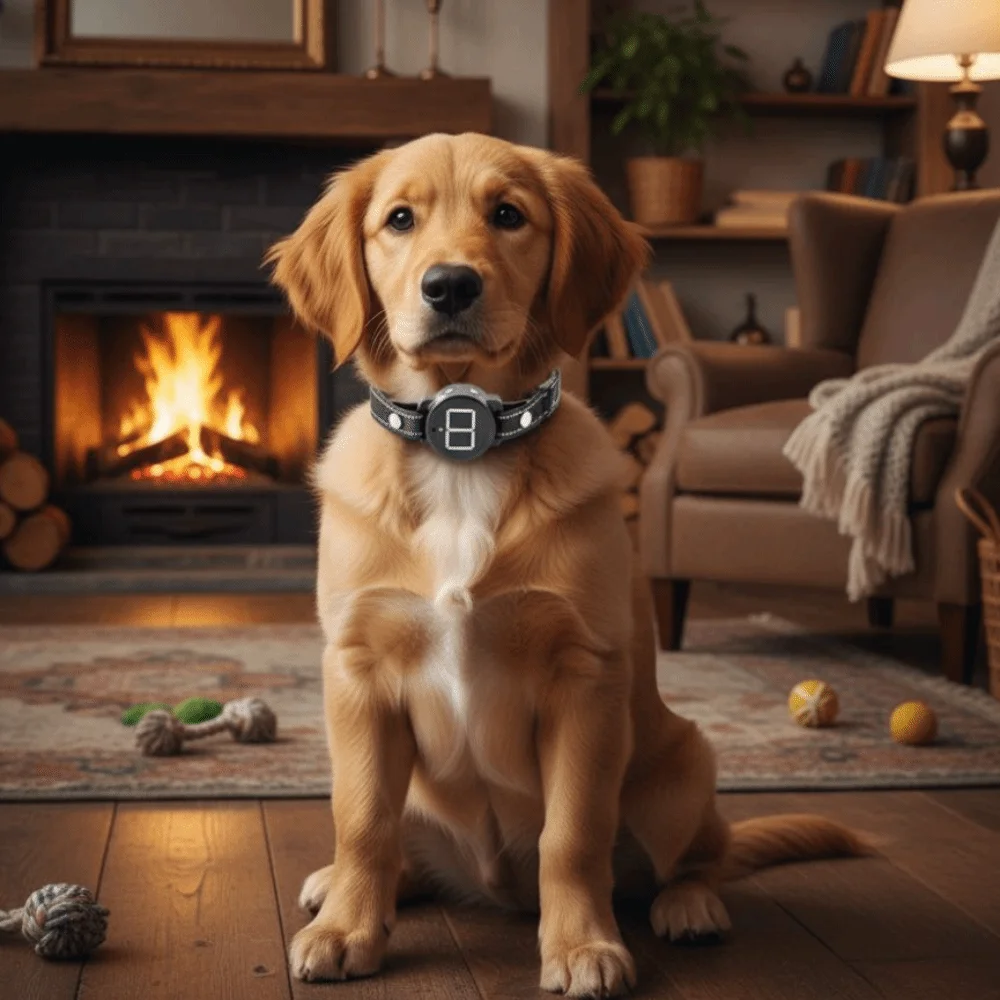 

Перезаряжаемый умный ошейник для собак с защитой от лая, водонепроницаемый, с дистанционным управлением, режимами вибрации и звукового оповещения