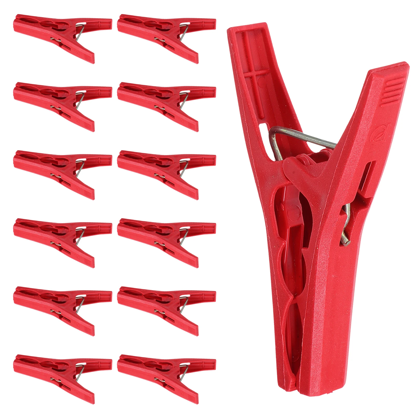 

50Pcs Plant Support Clips Unique Design Plastic Trellis Clips for Garden Vegetable Fruit Vine Fixing Tomato Cucumber Climbing