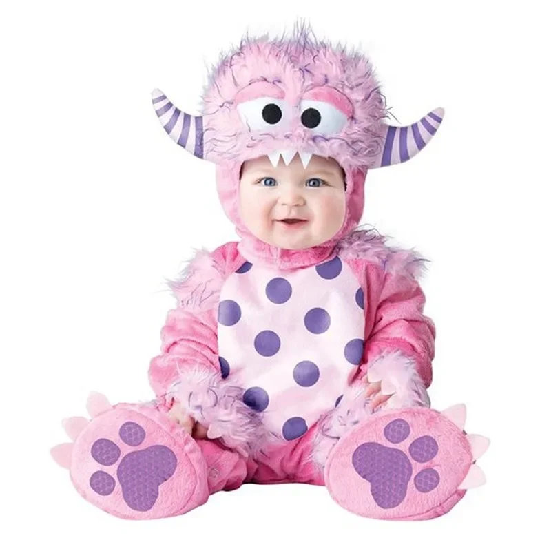 Baby Boy Girls Animal  Rompers Toddler Carnival Halloween Outfits Boys Shape Costume For Girls Jumpsuits Infant Clothes