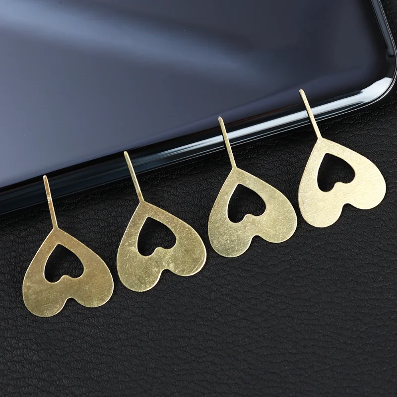 50/10 Stuks Hartvormige Naaldopener Uitwerpen Sim Kaart Lade Open Pin Naald Sleutel Tool Universele Mobiele Telefoon Voor Iphone Samsung Huawei