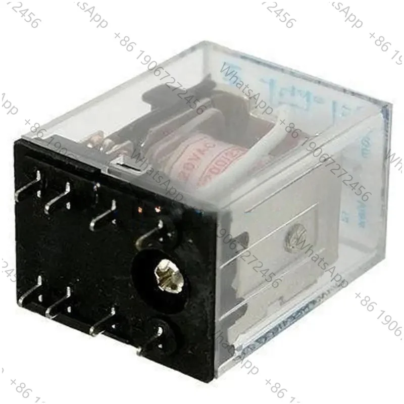 5A 12V/24V/36V/220VDC 6/12/24V/36/48VAC AC110V 220V Coil DPDT 8 Pin PCB Welding Electromagnetic Relay HH52PA MY2NJA