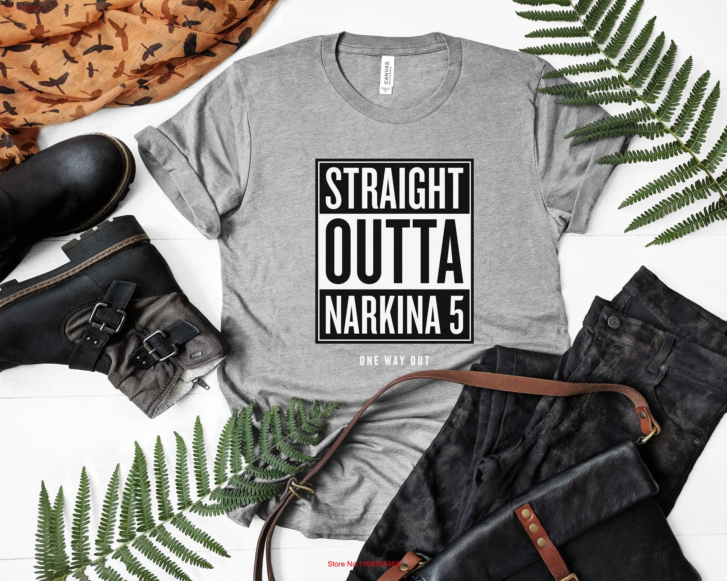 

Футболка Straight Outta Narkina 5, длинный или короткий рукав