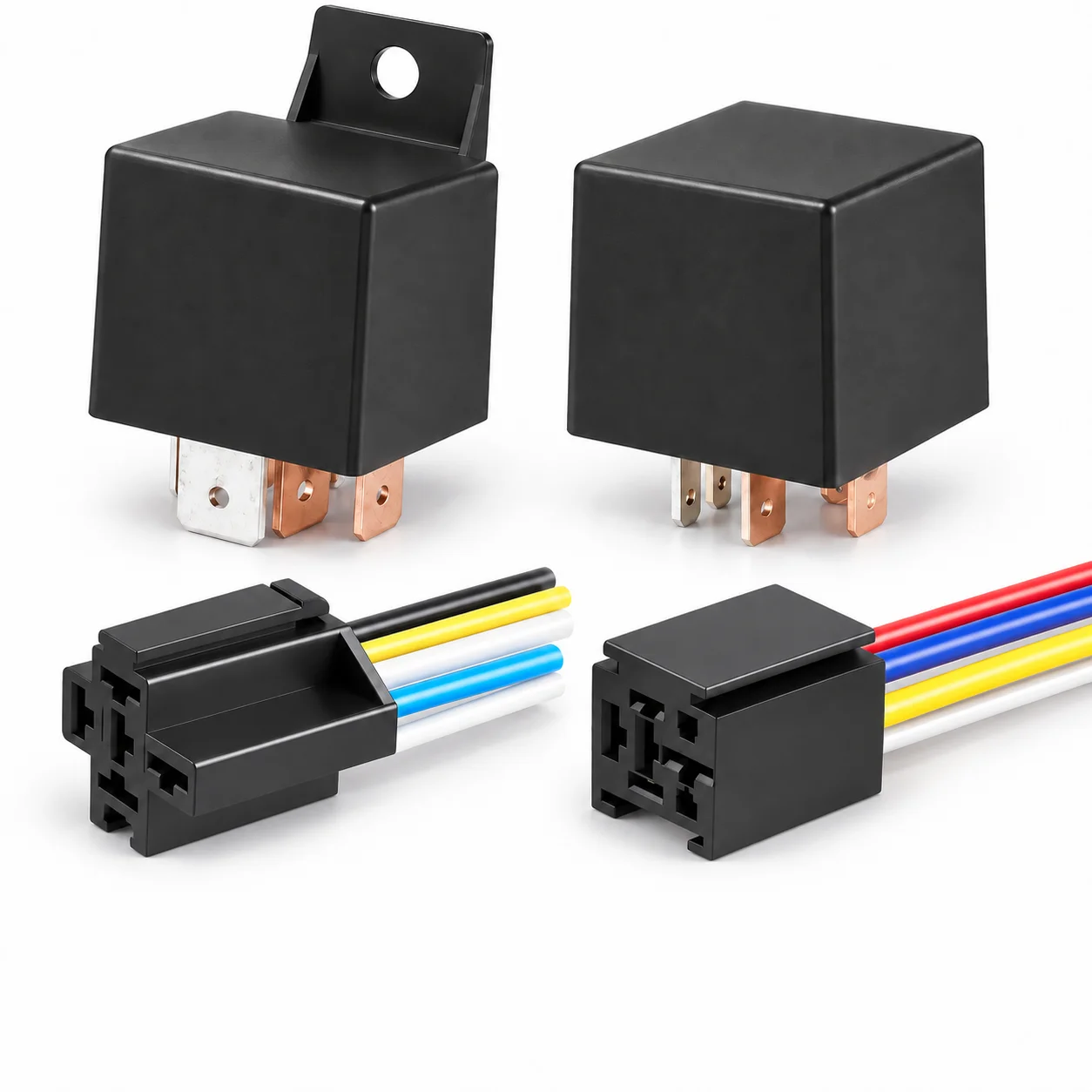 LANBOO 40A High Power Automotive Relay Car Control Relay for 12V/24V Vehicles for Automotive Use