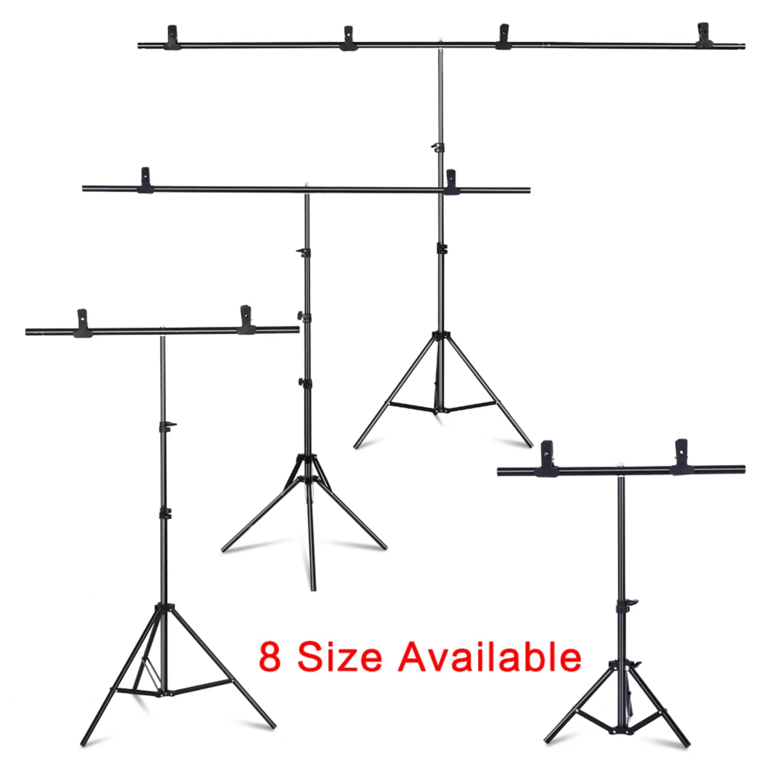 

Photography Photo Studio T-Shape Backdrop Background Stand Frame Support System Kit Video Chroma Key Green With Stand