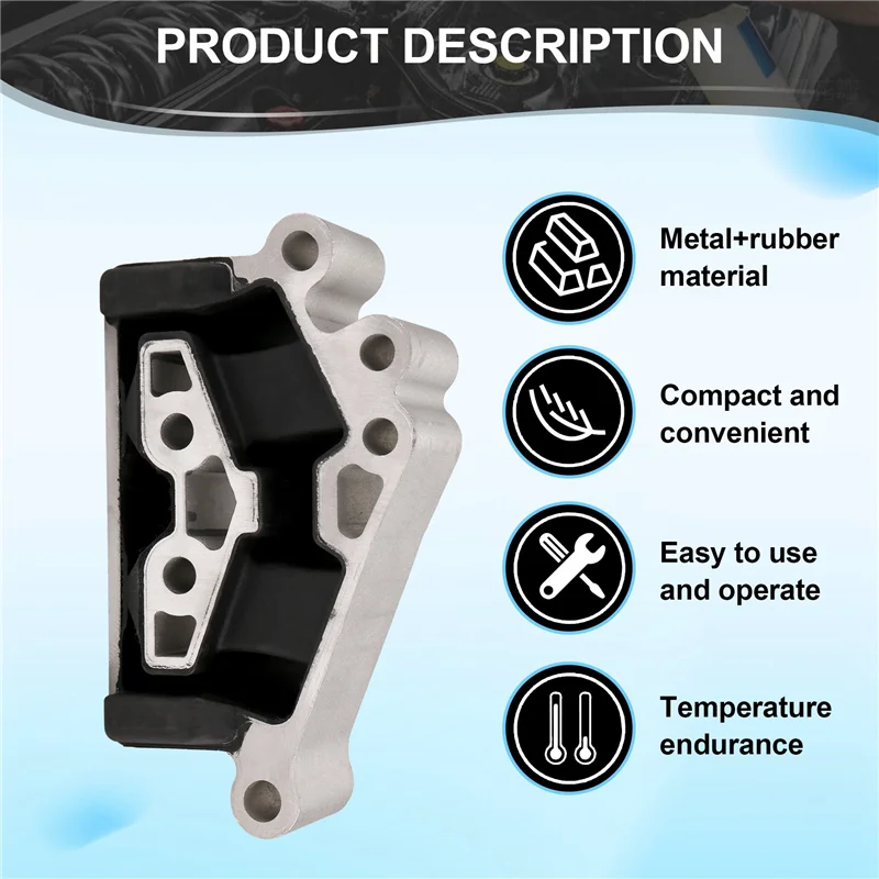 

Car Rear Transmission Mount Bracket L1M3-7E373-B For Ford Explorer Lincoln Aviator 2020-2023 Torque Limiter Support