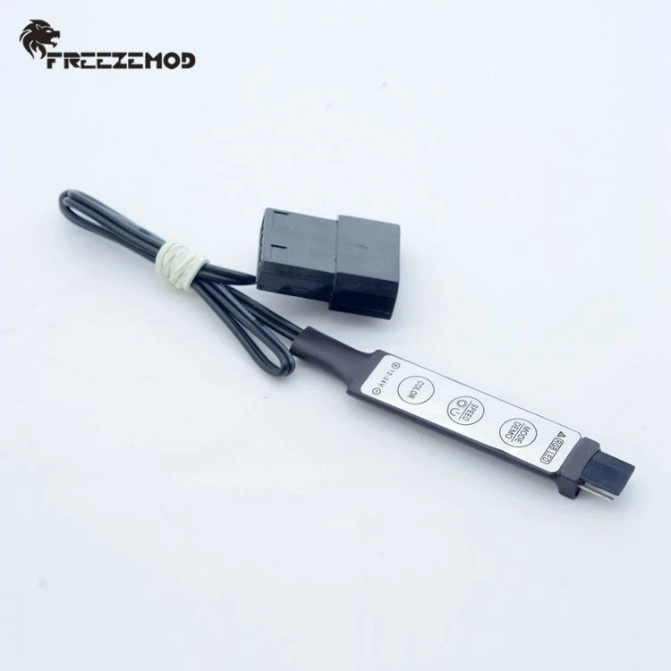 Freezemod Computer Case Water Cooling RGB Light Controller Manual 12V RGB Control for PC Gaming Hardware