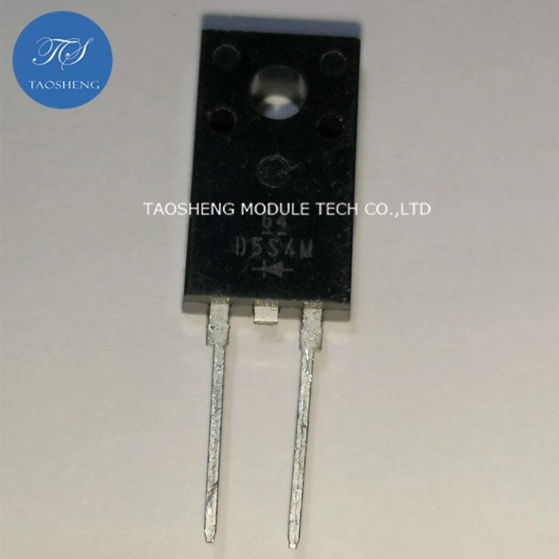1PCS 100% New&Original Schottky Diodes D5S4M TO-220F【TAOSHENG】MODULE #TS10045