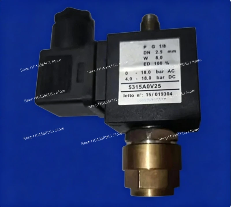 

1PC 5315A0V25 Screw Air Compressor Solenoid Valve AC110V AC220V AC24V 1/4" Port Replacement Part