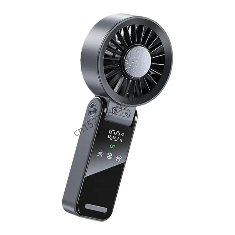 R9CD พัดลมมือถือที่เงียบสงบพัดลมทรงพลังพัดลมพัดลมพัดลมพกพาพื้นผิวพลาสติก