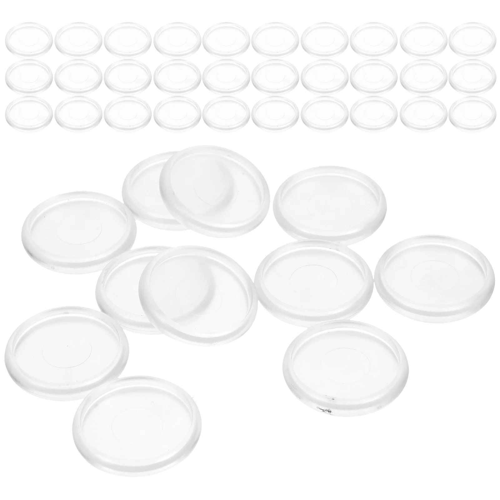 

44 Pcs Disc Binding Rings Notepad Buckle Scrapbooking Mini Discs for Planner Adhesive Binder White Loose Leaf