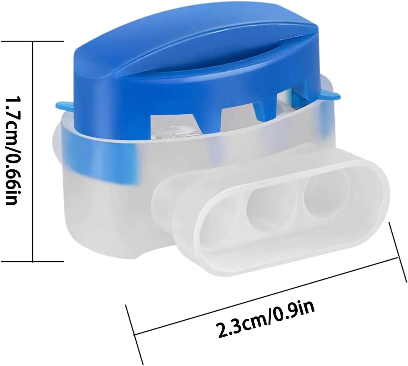 Waterproof 3 Holes Cable Connectors 25pcs/set Accessories Gadget For Robotic Lawnmower Supplies Cable Connectors