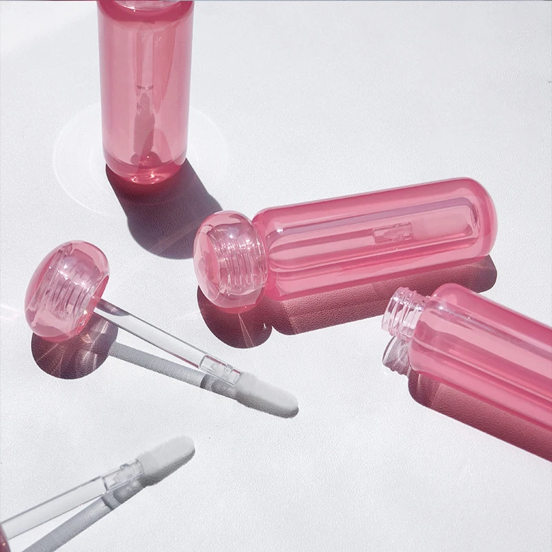 1 قطعة 2.75 مللي أنبوب ملمع الشفاه الشفاف الفارغ المحمول لتقوم بها بنفسك أنابيب ملمع الشفاه البلاستيكية حاوية مستحضرات التجميل أدوات التعبئة القابلة لإعادة الملء