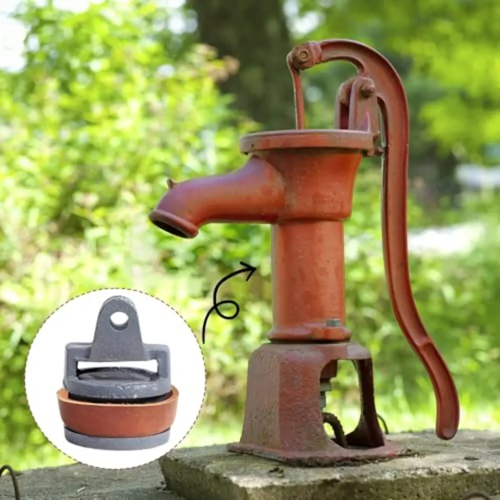 Gasket Repair Cowhide Leather Cuffs For Pump Maintenance 2 Cm Height 2.4 Cm Inner Diameter 4.9 Cm Inner Diameter