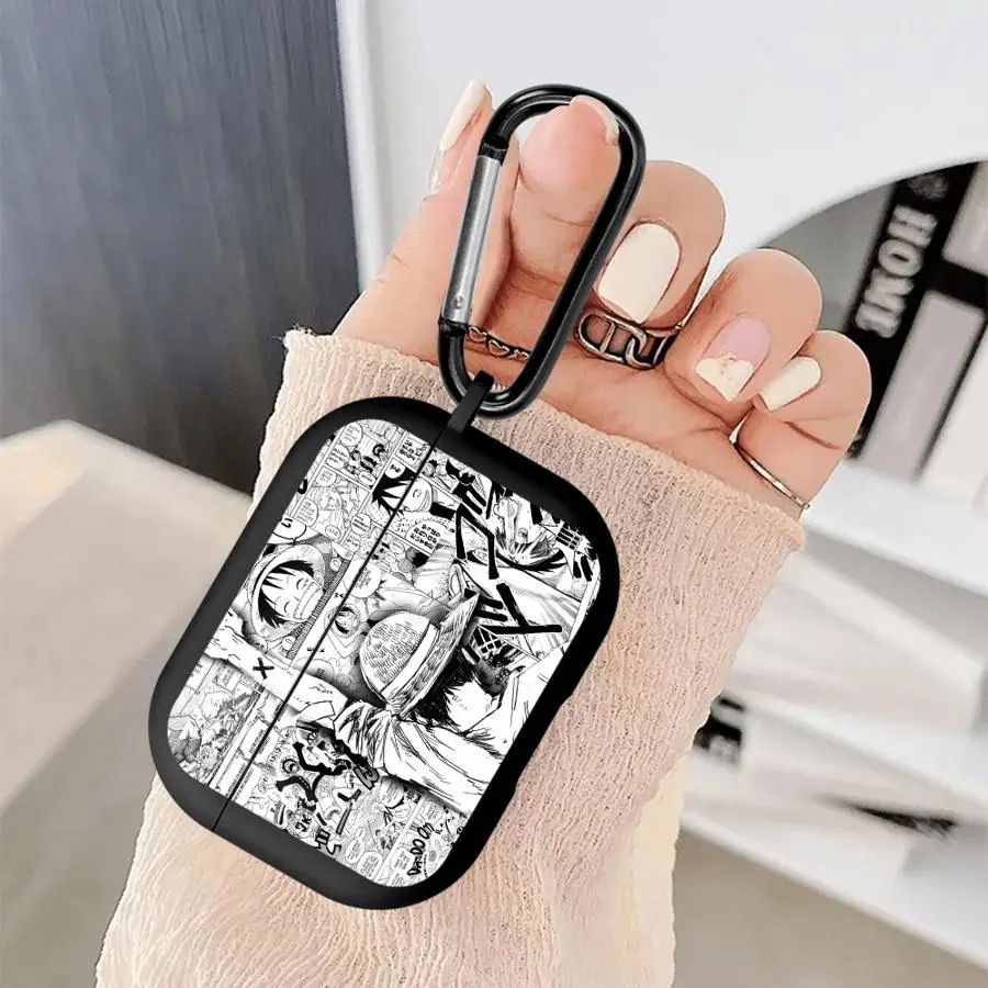 Anime OneS P-ieceS Earphone Cases Cover Case For Airpods 2 4 Pro3 3 Pro2 Pro 1