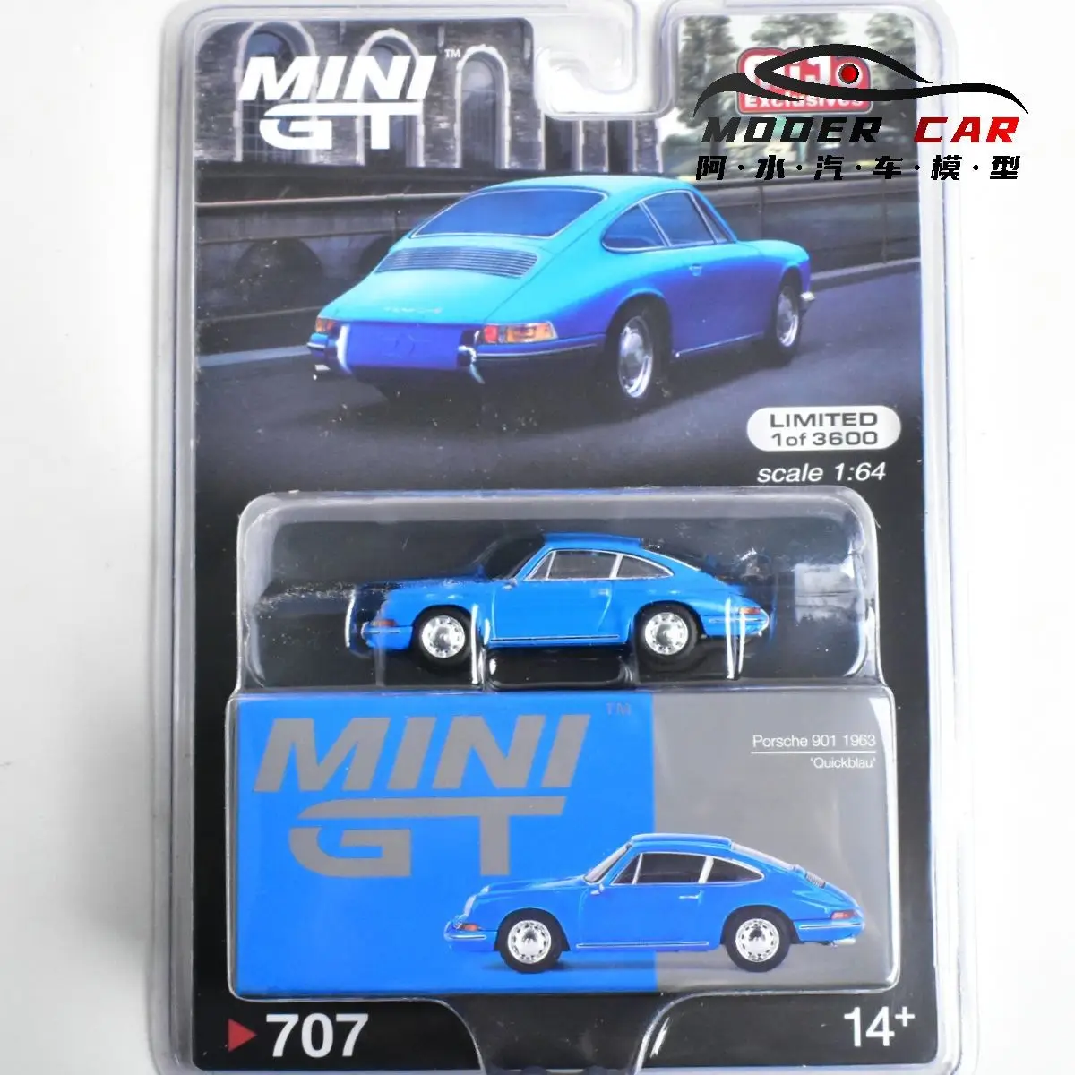 

MINIGT TSM 1:64 707 901 1963 “Quickvlau” Diecast Model Car