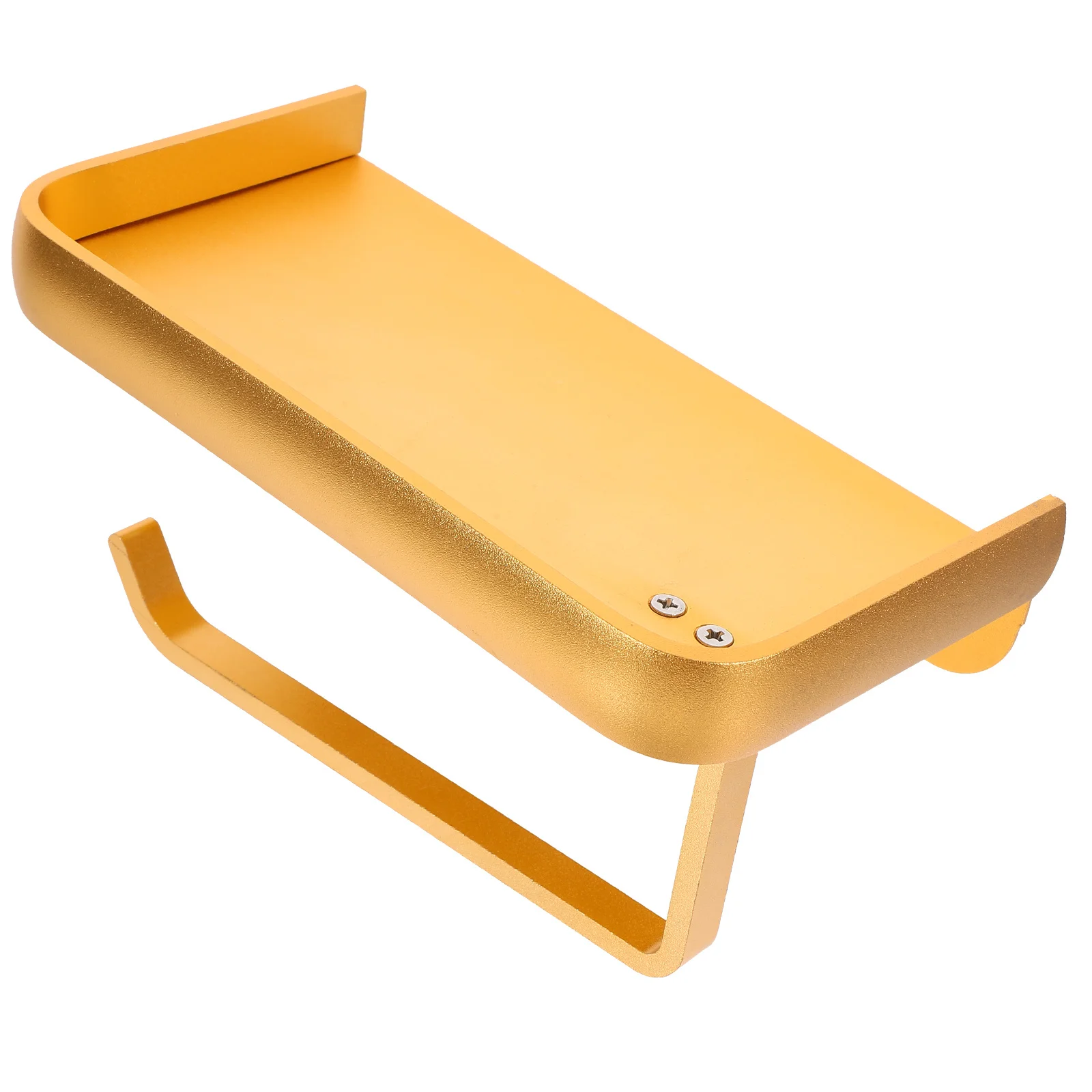 

Wall Mount Paper Towel Holder No Punching Aluminum Bathroom Tissue Rack for Bedroom Kitchen Decorative Toilet Roll Stand