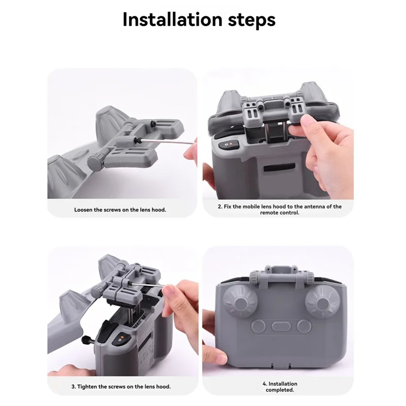 

Sun Hood For RC N1 2 3 Remote Control Compatible With DJI NEO AIR 3S Mini 4 Pro Sunshade Protective Cover Accessories