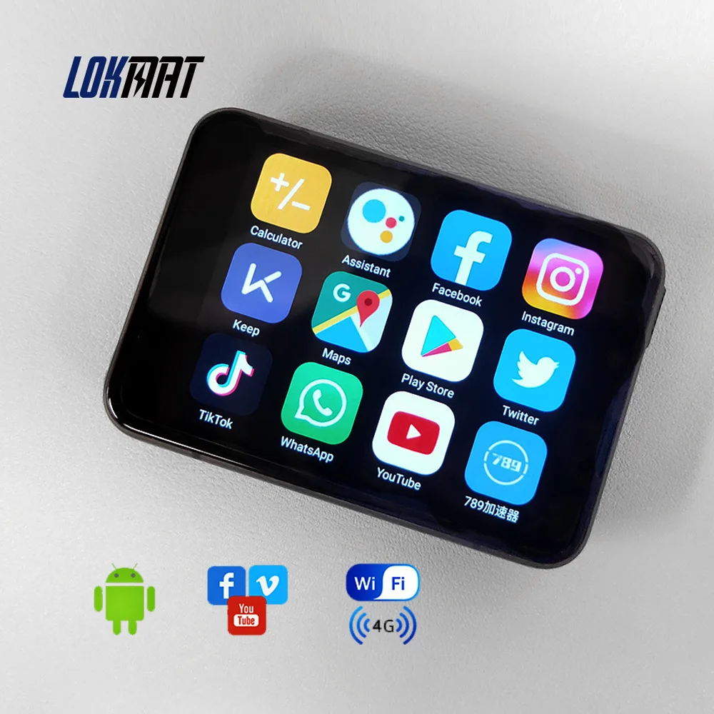 New LOKMAT 4G Smartwatch Men 2.88-inch Large Screen 13MP Dual Camera WiFi GPS Video Calls Wrist Watch Game Smart Watch Android