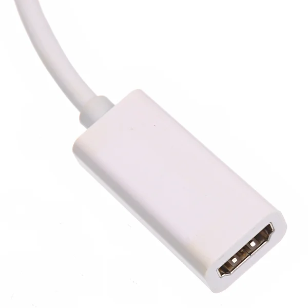 Прочный кабель-переходник Mini Displayport, белый профессиональный разъем Displayport для кабеля-переходника