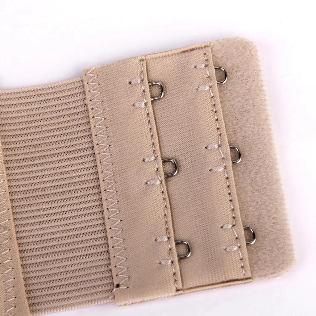 Ladies Bra Extenders 2/3/4 Hooks Elastic Extension Strap Underwear Strapless