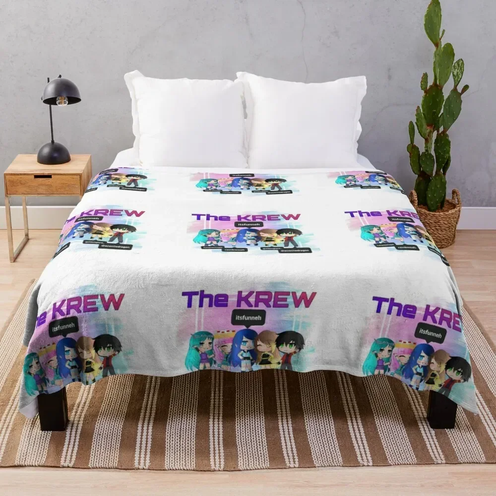 

The krew Throw Blanket Luxury Thicken Personalized Gift Blankets Sofas Of Decoration Soft Plaid Blankets