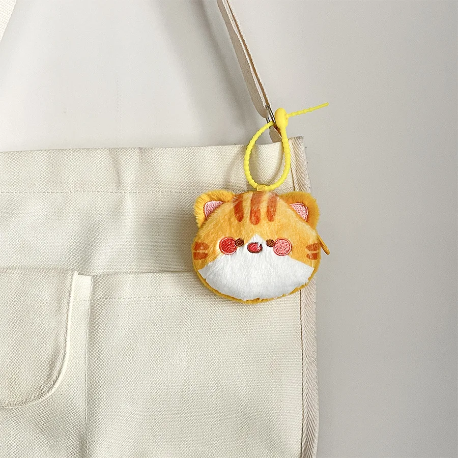 النمط الياباني Kawaii القط على شكل حقيبة سماعة الاذن المفاتيح الحقيبة لطيف محفظة نسائية للعملات المعدنية لملحقات الهاتف مفاتيح المحفظة