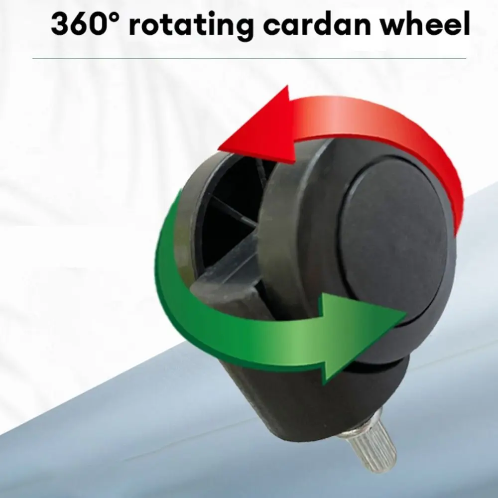 New With Rolling Wheels Flower Pot Tray Round Removable Flower Pot Base Gardening Plastic Plant Pot Tray