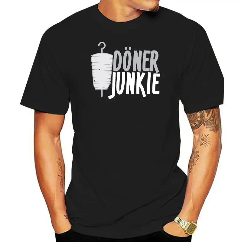 Doner Kebab Junkie Doner Man Turk T Shirt Normal New Style S-Xxxl Create Short Sleeve Spring Autumn Family Sunlight Shirt