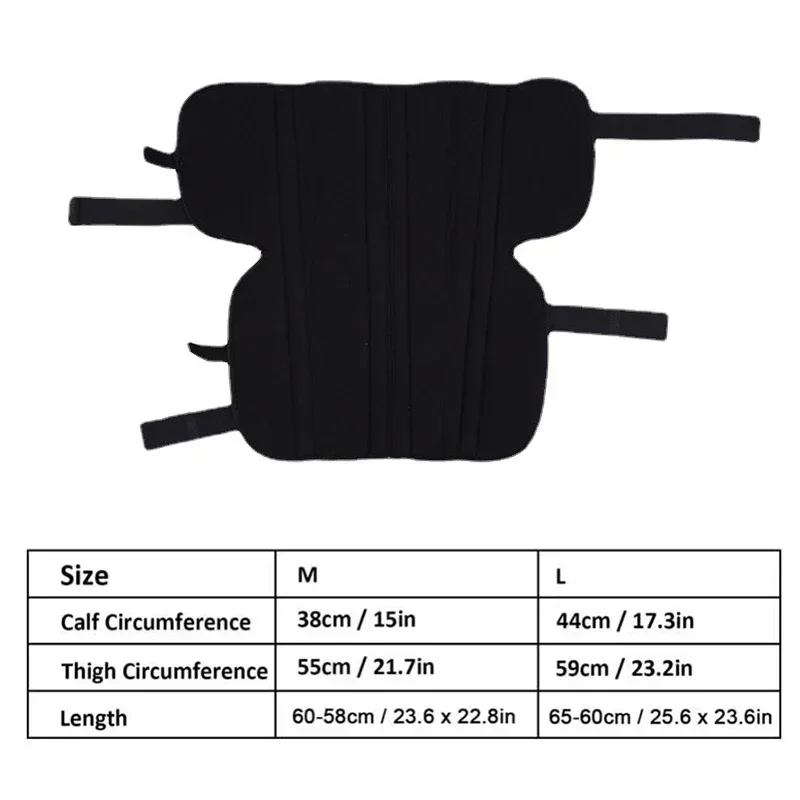 1Pcs Knee Brace Support Pad Sports Protective Gear Adjustable Knee Splint Sleeve Wrap Stabilizer Fracture Sprain Knee Legs Fixer