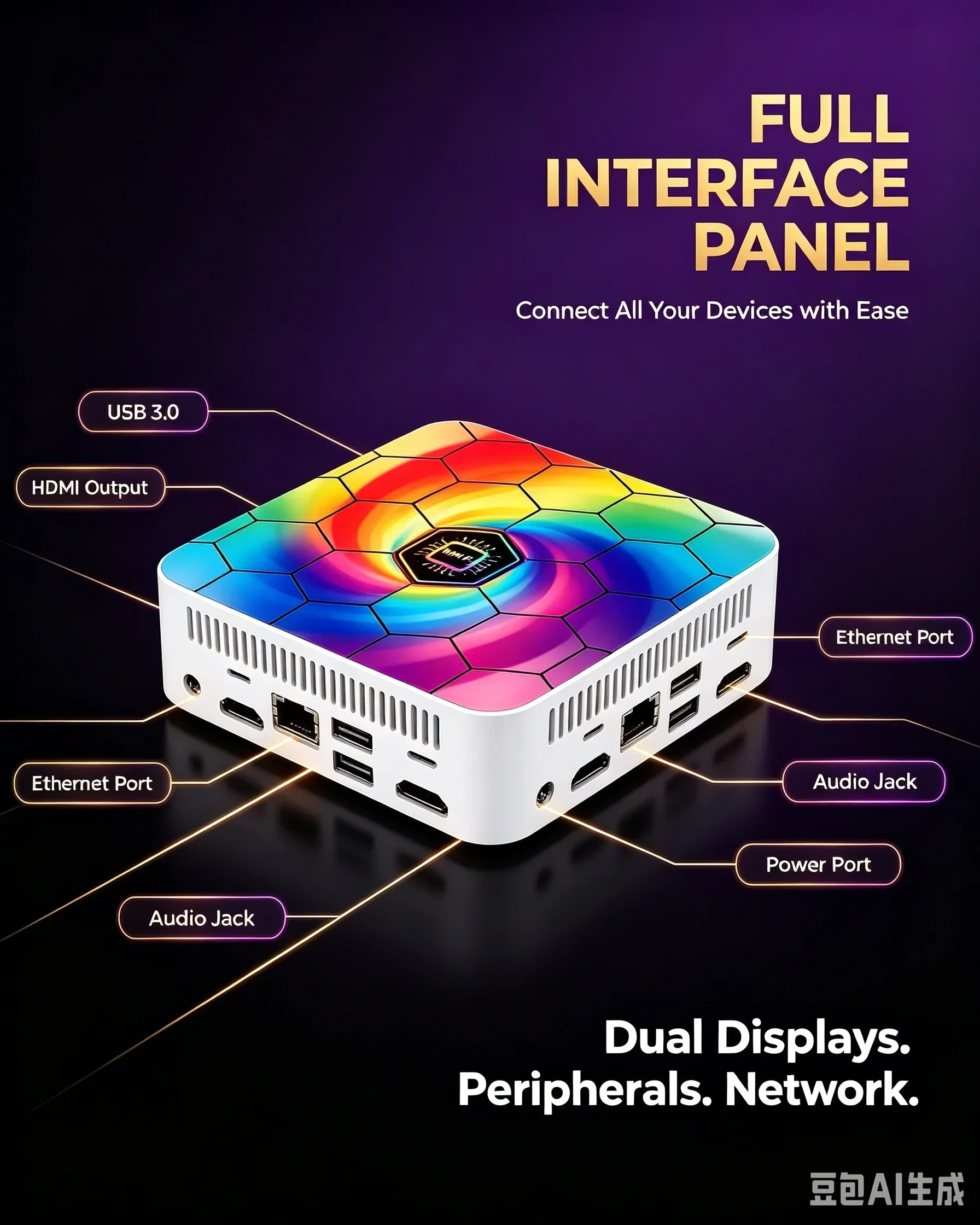 2026 Mini PC Core i9 10980HK Windows 11 Computer 16GB RAM 1TB M.2 SSD Portable Gaming Computer 60Hz 4K HD Mini Desktop PC Gamer