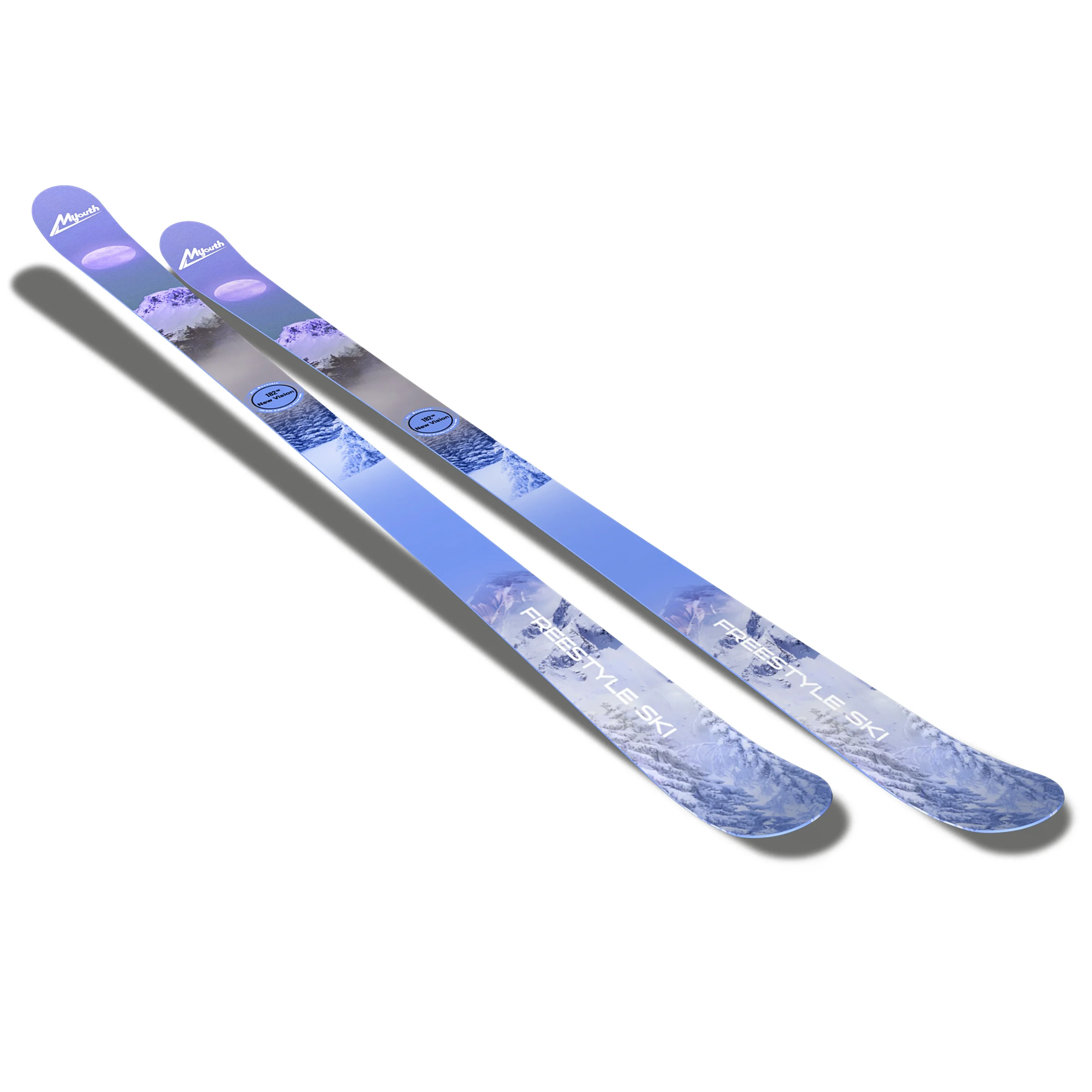 Factory Price Twin Tip Soft Park All Mountain Alpine Snow Board Skis Manufacturer