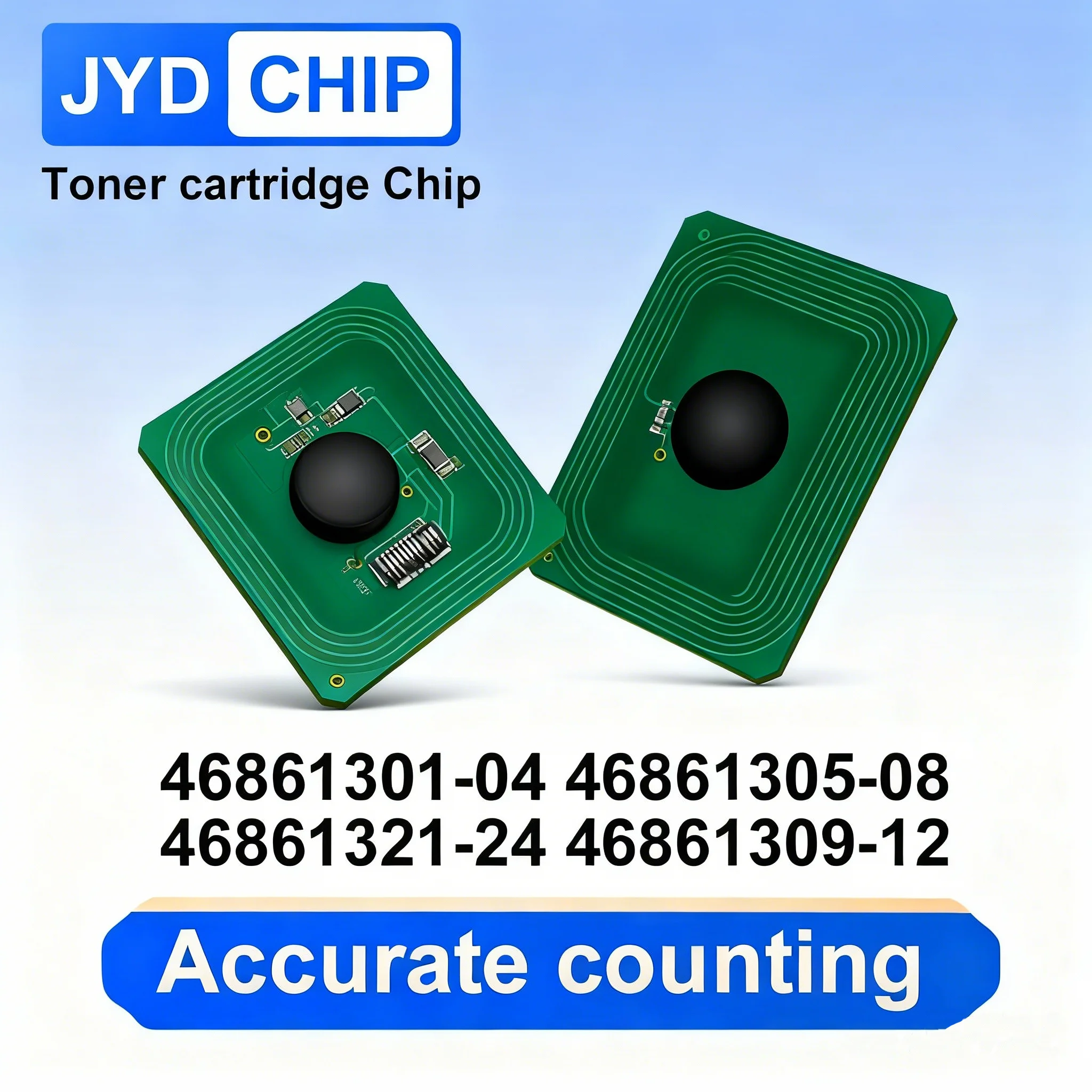 

46861308 46861307 Toner Chip for OKI C844DNW C834NW C834DNW 46861301 46861321 46861322 46861309 46861311 Cartridge Chips Reset