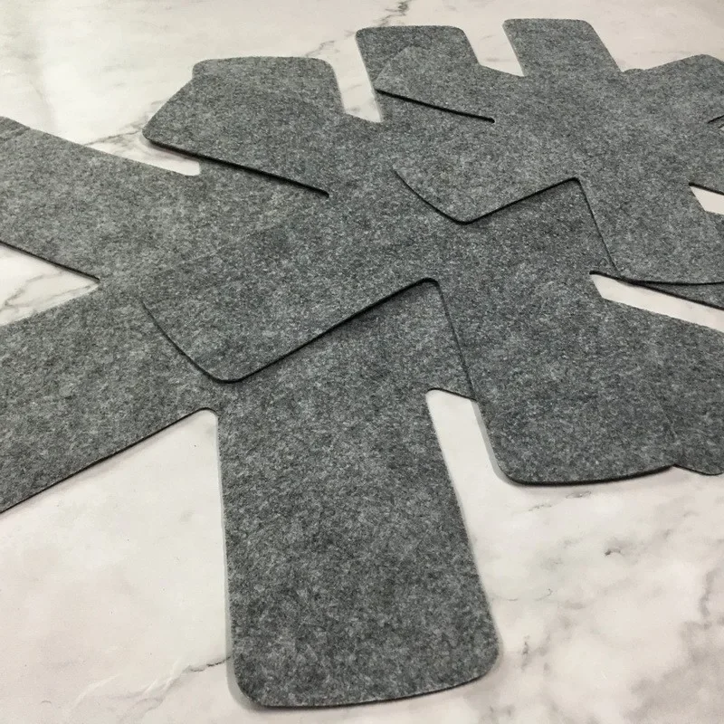 3pcs Non Woven Heat-resistant Mats Pads Heat-insulating Cloth Pot German Non Stick Pon Protective Kitchen Bowls Plates Felt image 6