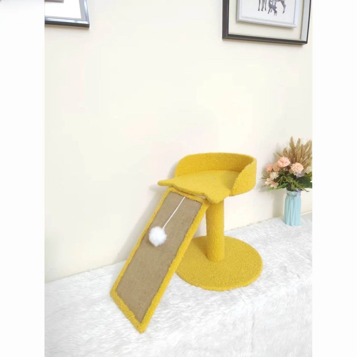 multi-functional-scratching-board-climbing-frame-nest-in-one-wear-resistant-no-edding-toy-for-kittens-and-s
