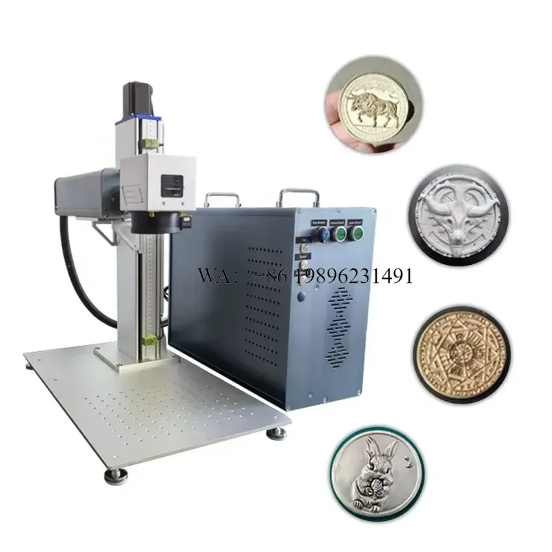Wmwmnu Portable 2.5D Fiber Engraving Marking 20W 30W 50W 60W 100W 200W for Jpt Mopa M7 Max Raycus Metal Jewelry