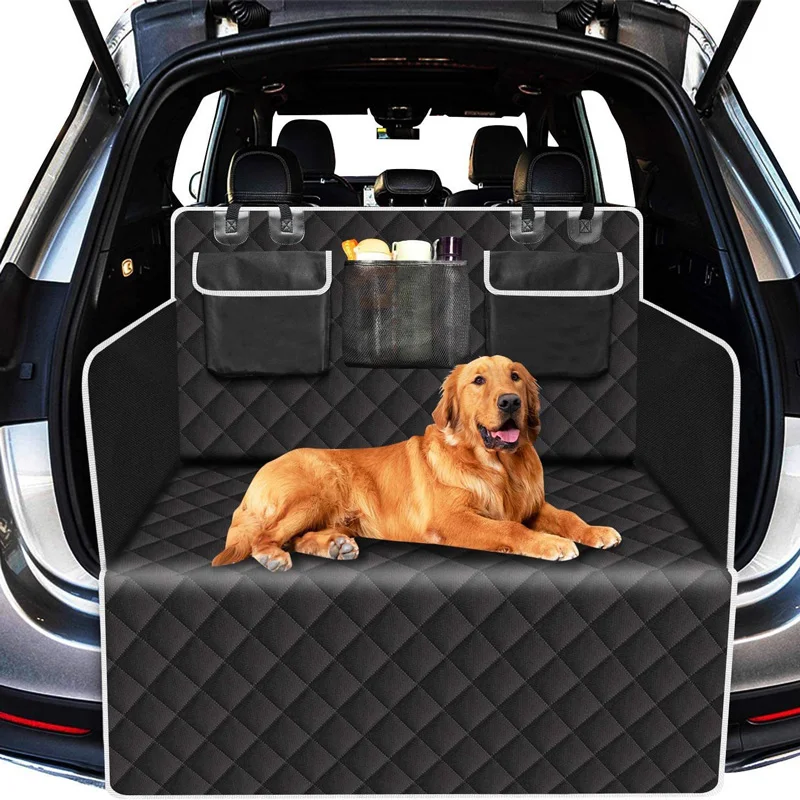 

Waterproof Dog Car Seat Cover Trunk Case Dog Car Transporter Travel Mat Pad Dog Carriers Hammock For Small Medium Large Dogs