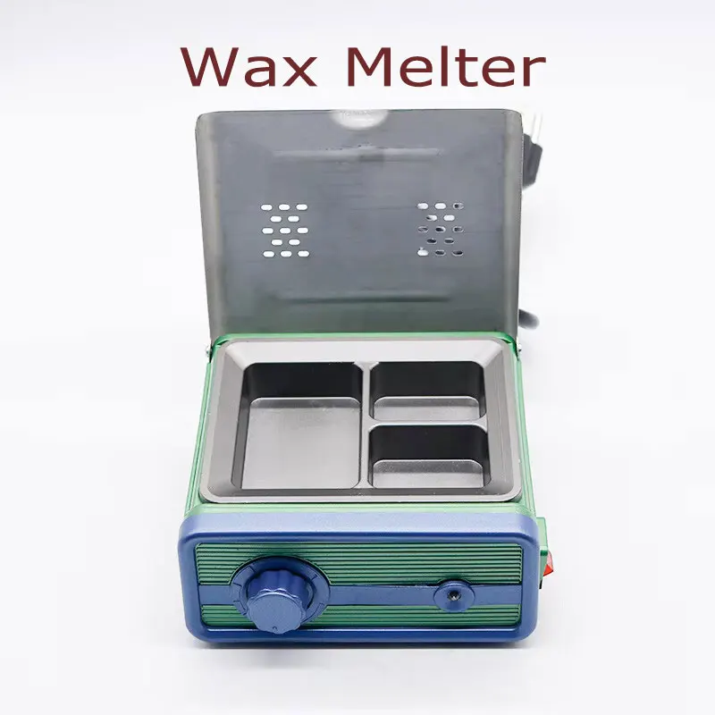 Dental three-slot wax melter wax melting device automatic temperature-controlled dentistry Clinic tools