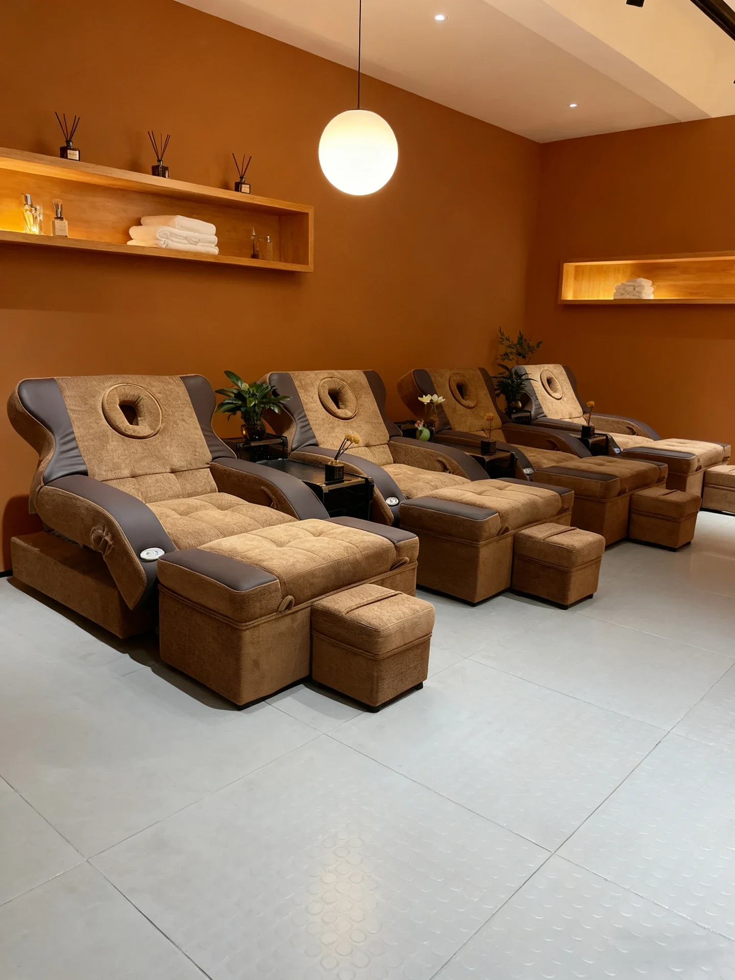 Elektryczna sofa do masażu stóp z funkcją kąpieli stóp, sauna do uszu, zintegrowana łóżko-masażer, sofa do pedicure, sofa do kąpieli stóp, fotel rozkładany.
