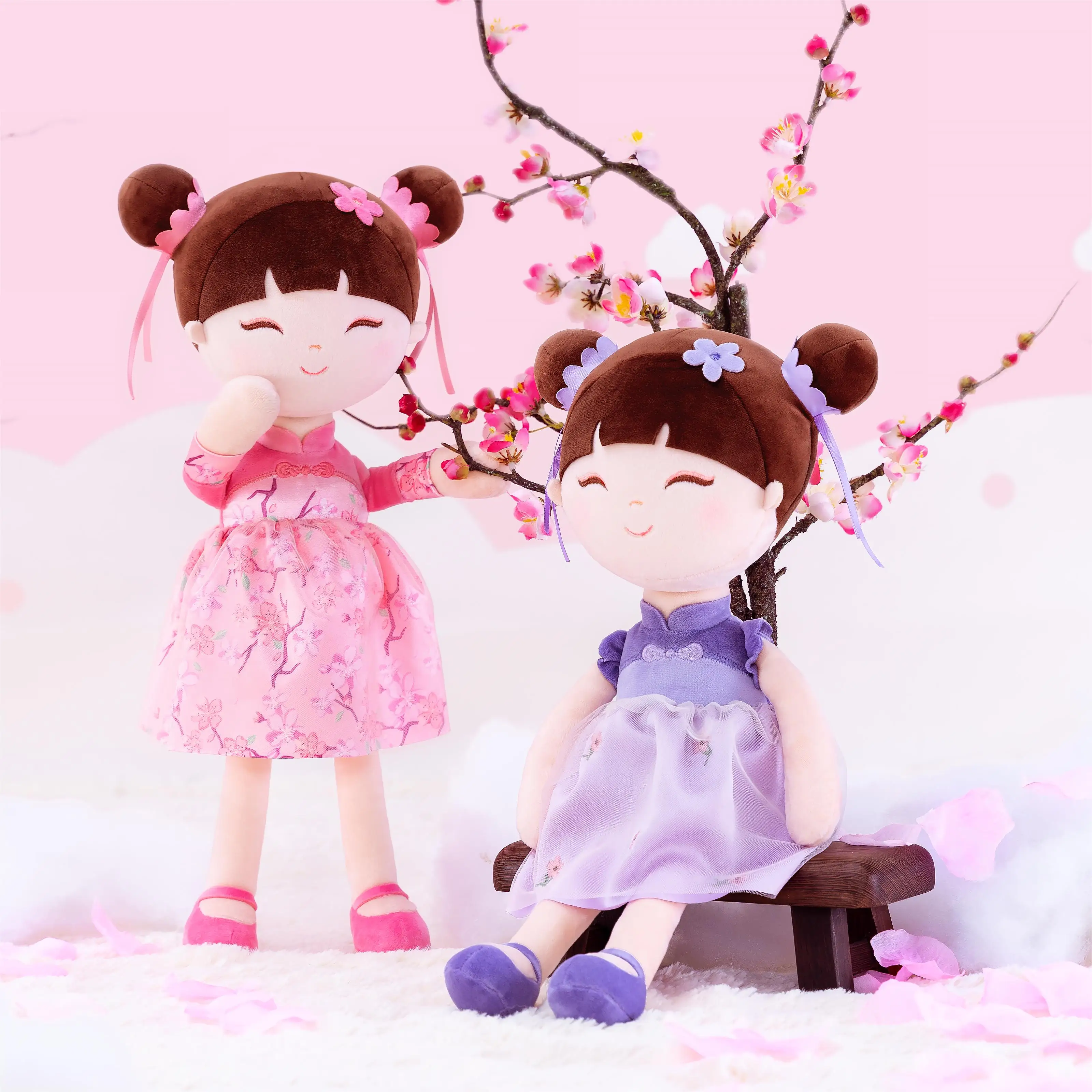 Gloveleya Plush Toys Girl Gifts for Kids Soft Toys Girl‘s Birthday Gift Cute 2024 new design Princess Limited Baby Lovely Doll T