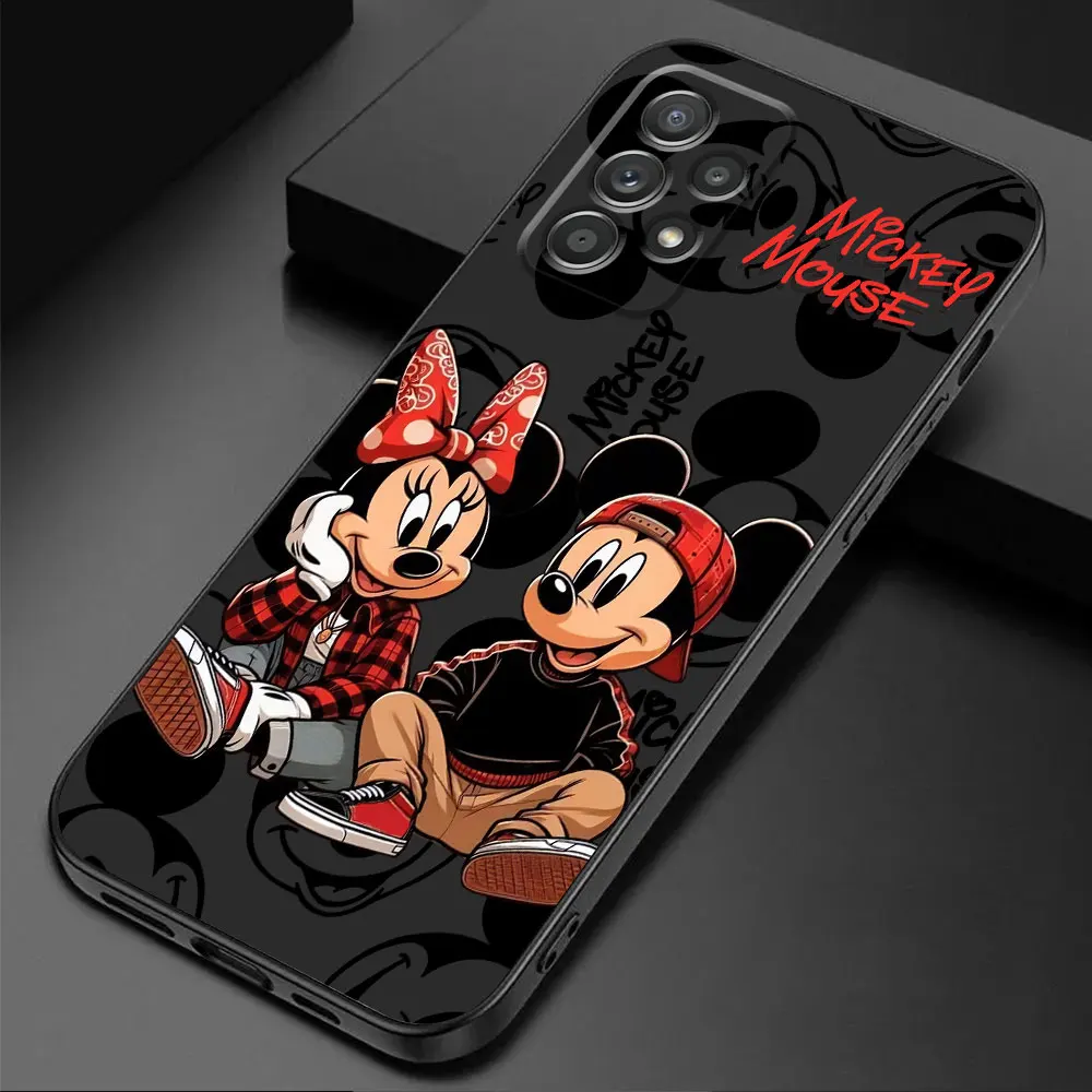 Disney Mickey Mouse phone Case for Samsung A14 A15 A22 A23 A32 A51 A52 A71 A72 4G 5G A24 4G A25 A33 A34 A35 A42 A52s A55 A73 5G