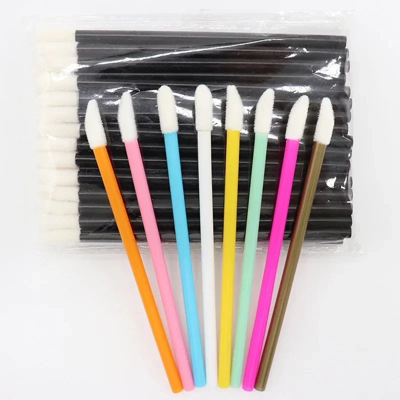 Sdotter-Brosse à lèvres creuse en forme de poulet, baguettes de mascara brillantes, maquillage cosmétique, extension de cils, rouge à lèvres Jules, livres, 500 pièces