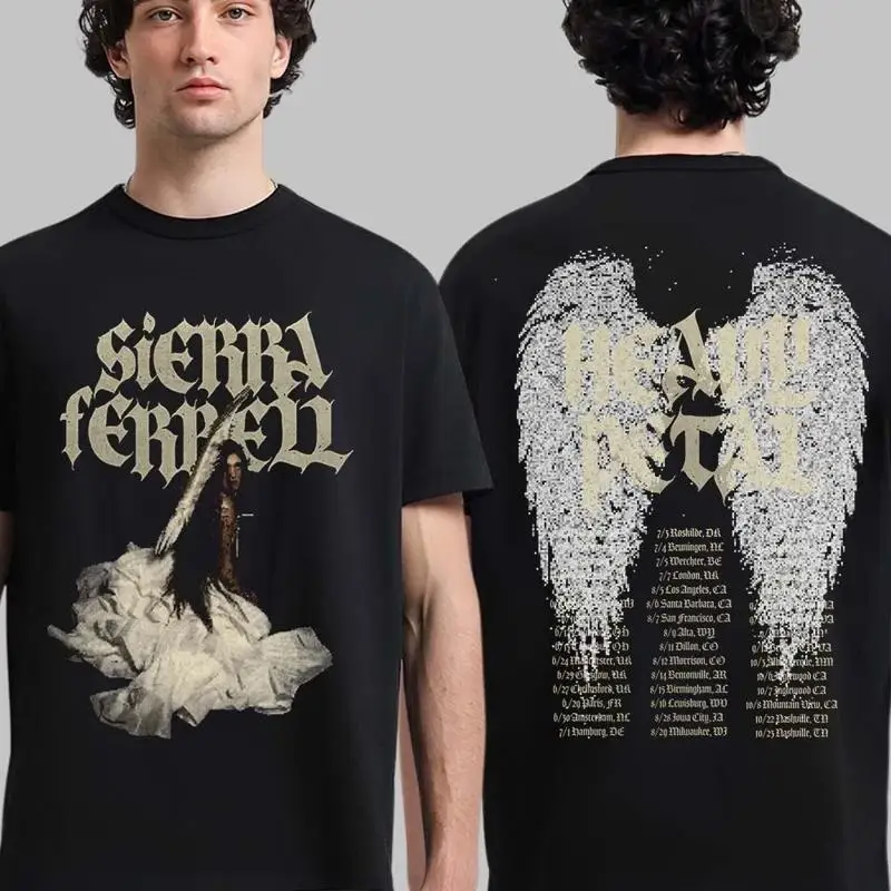 Sierra Ferrell Heavy Petal Tour 2026 With Wings T-Shirt