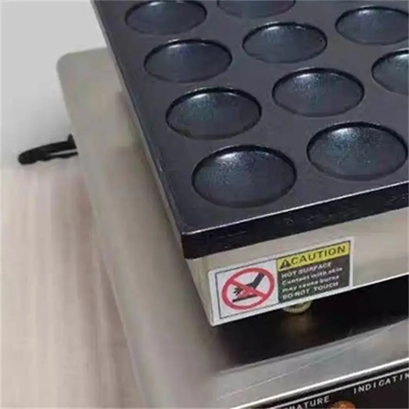 25 Holes Pancake Waffle Makers Electric Maker Making Machine