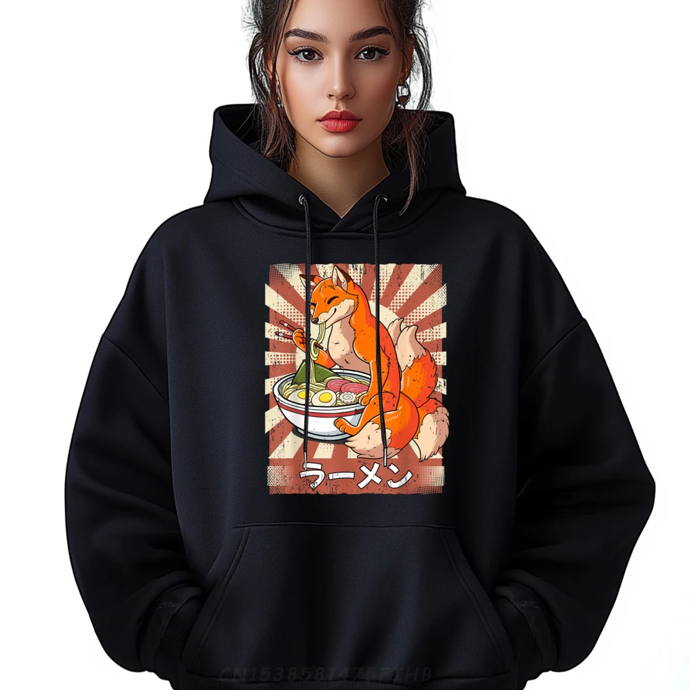 Ramen Kitsune Noodle Soup Ramen Men Graphic Tees New Sweatshirts And Sweatshirts Crazy Christmas Sweater