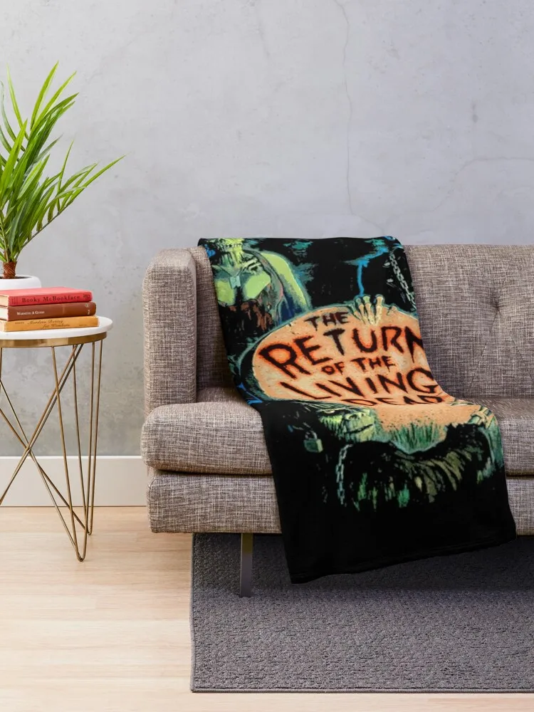 The Return of the Living Dead Gift For Fans, Gift For Men and Women, Gift Halloween Day, Thanksgiving, Christmas D Throw Blanket