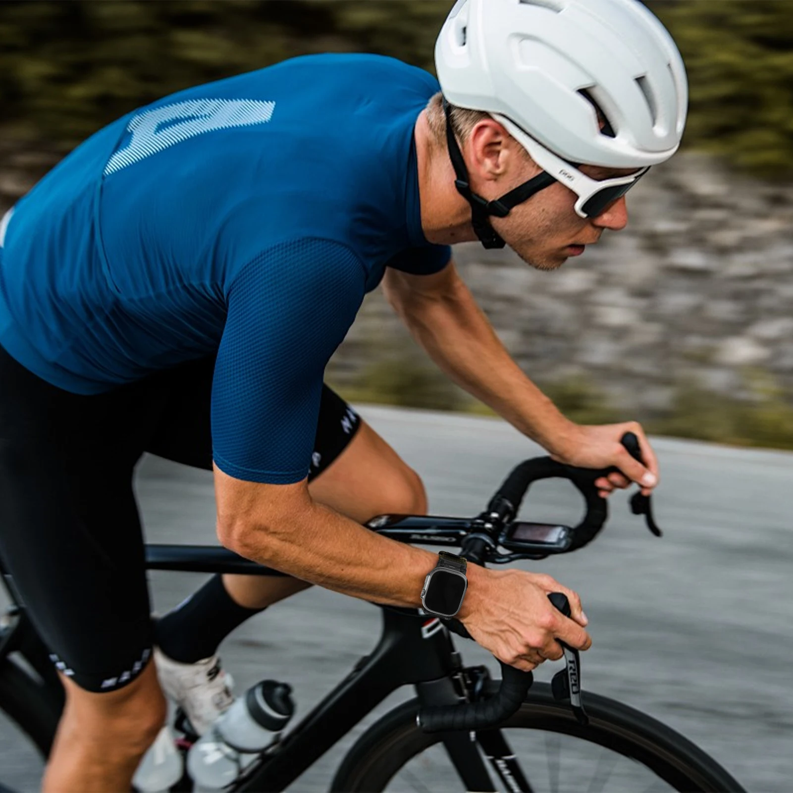 Robusto cinturino in nylon per Apple Watch Ultra 2 49mm 46mm 44mm 45mm 42mm Bracciale sportivo correa iWatch Band serie 10 9 7 6 5 4 8 se